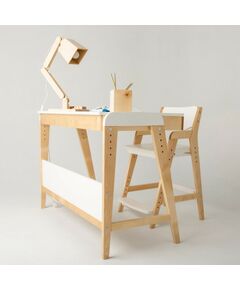 Купить Комплект растущий стол и стул 38 Попугаев «Вуди» комбо белый, изображение 6 в интернет-магазине Irkshop.ru