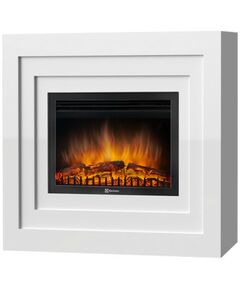 Камины: Портал Firelight Cubo 25 B белый фотографии