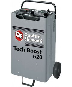 Зарядные и пуско-зарядные устройства: Пуско-зарядное устройство Quattro Elementi Tech Boost 620 12 / 24 Вольт, заряд до 90А, пуск до 590 А, таймер, 28 кг фотографии