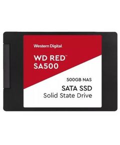 SSD-накопители: Накопитель Western Digital 500 Gb Red SA500 SATA 6Gb/s 2.5" 3D TLC [WDS500G1R0A] фотографии