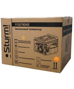 Электростанции: Бензогенератор Sturm! PG8780NE 7.5/8 кВа, AVR, эл/ручн стартер, 77 кг, бак 25 л фотографии