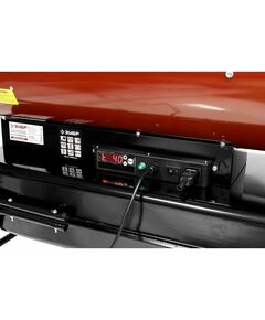 Тепловые пушки: Тепловая пушка дизельная Зубр ДП-К7-52000-Д 220В, 43,0кВт, 1100 м.куб/час, 55,5л, 4,0кг/ч, дисплей, подкл. внеш термост, датчик уровня топлива фотографии