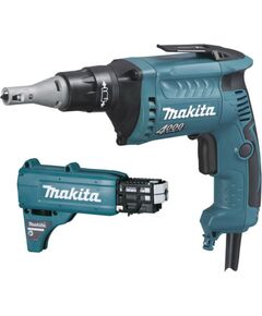 Купить Шуруповерт электрический безударный Makita FS4000JX2 570Вт, 0-4000 об/мин, реверс, с автоподачей саморезов 5 мм в интернет-магазине Irkshop.ru