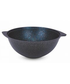 Купить Казан для плова Кукмор Granit ultra blue с крышкой, 3,5л [кгг37а] в интернет-магазине Irkshop.ru