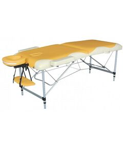 Купить Массажный стол DFC NIRVANA Elegant PREMIUM 186х70х5 см, алюминиевые ножки, цвет оранжевый/бежевый в интернет-магазине Irkshop.ru