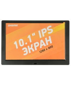 Цифровые фоторамки: Цифровая фоторамка Digma PF-1043 IPS, 10.1", черный [PF1043BK] фотографии