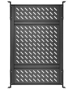 Шкафы и стойки: Полка стационарная усиленная TLK TLK-SHFC-660F-BK 19", Ш437хГ660мм, для шкафа и стойки глубиной 800мм, черная фотографии