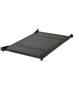 Шкафы и стойки: Полка стационарная усиленная TLK TLK-SHFC-660F-BK 19", Ш437хГ660мм, для шкафа и стойки глубиной 800мм, черная фотографии