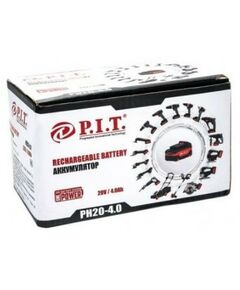 Купить Аккумулятор P.I.T. OnePower PH20-4.0 20В, 4Ач, Li-Ion, изображение 2 в интернет-магазине Irkshop.ru