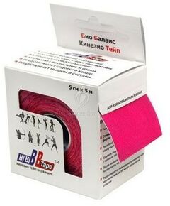 Купить Тейп кинезио BBTape розовый 5см х 5м в интернет-магазине Irkshop.ru