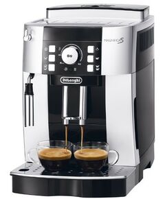 Кофемашины: Кофемашина DeLonghi ECAM 21.117.SB/S кофеварка эспрессо (автоматическое приготовление), для зернового и молотого кофе, объём резервуара для воды 1.8 л, давление 15 бар, контроль крепости кофе, капучинатор, цвет серебристый фотографии
