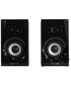 Купить Колонки Oklick OK-166 Black 2x20W, дерево,  Bluetooth [1112254] в интернет-магазине Irkshop.ru