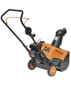 Снегоуборочные, подметальные машины: Снегоуборочник Carver STG-3045 2.2 кВт, 3 л.с., ширина/высота 45/27 см, шнек металл-резина фотографии