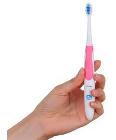 Купить Зубная щетка CS Medica CS-161 розовая, изображение 11 в интернет-магазине Irkshop.ru