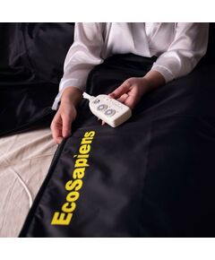Купить Термоодеяло электрическое двухзонное EcoSapiens SpaCapsula черное 220х180 см, изображение 6 в интернет-магазине Irkshop.ru