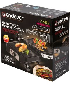 Фритюрницы, грили: Гриль электрический Endever Grillmaster 220 [80370] фотографии
