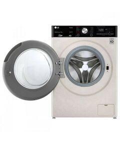 Стиральные машины: Стиральная машина LG F2V5HS9B 7кг, ширина 45 см, прямой привод, Wi-Fi фотографии