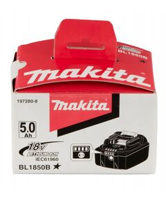 Купить Аккумулятор Makita BL1850B 18В, 5Ач, Li-ion [197280-8 / 632F15-1], изображение 4 в интернет-магазине Irkshop.ru