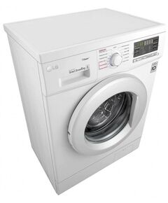 Стиральные машины: Стиральная машина LG F1296NDS0 узкая 44 см, загрузка 6 кг, прямой привод фотографии