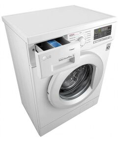 Стиральные машины: Стиральная машина LG F1296NDS0 узкая 44 см, загрузка 6 кг, прямой привод фотографии