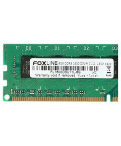 Купить Оперативная память Foxline 8Gb DIMM DDR3 1600MHz CL11 1.35v [FL1600D3U11L-8G], изображение 2 в интернет-магазине Irkshop.ru