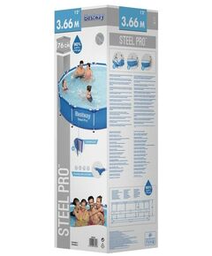 Бассейны: Бассейн каркасный BestWay Steel Pro 366 см x 76 см [56706] фотографии