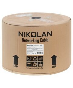 Купить Кабель Nikolan NKL 4355C-OR F/FTP 4 пары, Кат.6a (Класс Eа), тест по ISO/IEC, 500МГц, одножильный, BC (чистая медь), 23AWG (0,56мм), внутренний, LSZH нг(А)-HFLTx, оранжевый, 500м - гарантия: 5 лет / 15 лет системная, изображение 2 в интернет-магазине Irkshop.ru