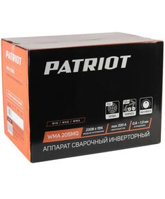 Сварочные аппараты: Полуавтомат сварочный инверторный Patriot WMA 205MQ MIG/MAG/MMA [605302155] фотографии
