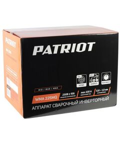 Сварочные аппараты: Полуавтомат сварочный инверторный Patriot WMA 225MQ MIG/MAG/MMA [605301755] фотографии