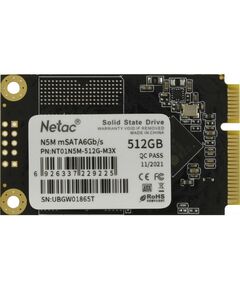Купить SSD-накопитель Netac 512 Gb mSATA 6Gb/s [NT01N5M-512G-M3X], изображение 3 в интернет-магазине Irkshop.ru