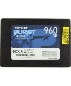 Купить SSD-накопитель Patriot 960 Gb Burst Elite SATA 6Gb/s 2.5" 3D QLC [PBE960GS25SSDR], изображение 2 в интернет-магазине Irkshop.ru