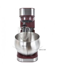 Купить Миксер планетарный Pioneer MX330 wine maroon, изображение 7 в интернет-магазине Irkshop.ru