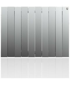Радиаторы: Радиатор Royal Thermo PianoForte 500 new/Silver Satin 10 секций [RTPNSS50010] фотографии