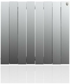 Радиаторы: Радиатор Royal Thermo PianoForte 500 new/Silver Satin 8 секций [RTPNSS50008] фотографии