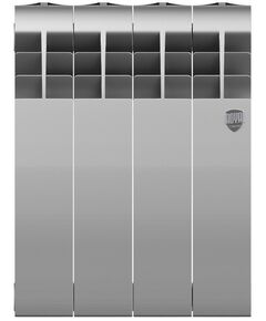 Купить Радиатор Royal Thermo BiLiner 350 /Silver Satin 4 секций [RTBSS35004], изображение 2 в интернет-магазине Irkshop.ru