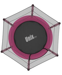 Купить Батут UNIX line Kids 4,6 ft Pink (140 cm), изображение 8 в интернет-магазине Irkshop.ru