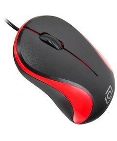 Мыши: Мышь Oklick 115S черный/красный оптическая 1000dpi USB для ноутбука 2but [711637] фотографии
