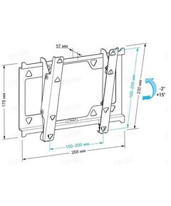 Купить Кронштейн Holder LCDO-4211, изображение 2 в интернет-магазине Irkshop.ru