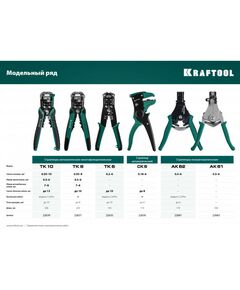 Купить Стриппер автоматический многофункциональный KRAFTOOL TK-10 0.05 - 10 мм2 [22639], изображение 8 в интернет-магазине Irkshop.ru