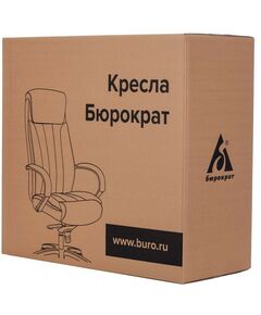 Купить Кресло руководителя Бюрократ T-9922WALNUT/BLACK на колесиках, кожа, черный, изображение 2 в интернет-магазине Irkshop.ru