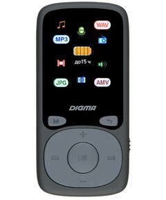MP3-плееры: Проигрыватель Digma B4 MP3 Player, FM Tuner, 8Gb, MicroSD, LCD 1.8", диктофон, USB, Li-Pol [B4BK-Black] фотографии