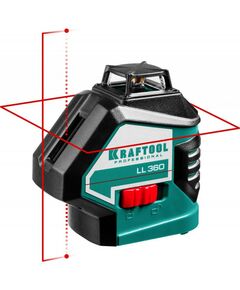 Купить нивелир лазерный KRAFTOOL LL360 2х360°, 20м/70м, IP54, точн. +/-0.2 мм/м, в коробке [34645] в интернет-магазине Irkshop.ru