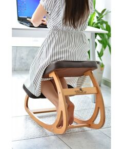 Купить  Балансирующий коленный стул Конёк Горбунёк (Сандал), изображение 2 в интернет-магазине Irkshop.ru