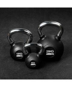 Гири:  Гиря обрезиненная с хромированной ручкой PROFI-FIT 26 кг фотографии