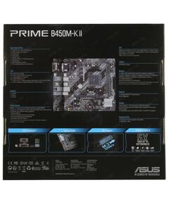 Купить Материнская плата Asus PRIME B450M-K II AM4 B450 PCI-E Dsub+DVI+HDMI GbLAN SATA MicroATX 2DDR4, изображение 4 в интернет-магазине Irkshop.ru