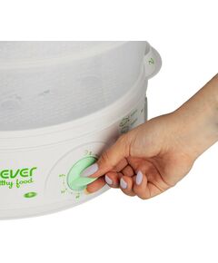 Купить Пароварка Endever Vita-175 цвет белый/зеленый [90035], изображение 4 в интернет-магазине Irkshop.ru
