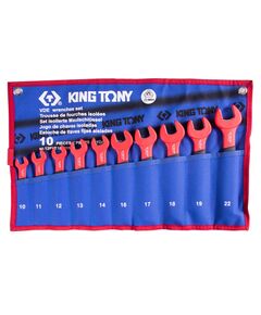 Купить Набор рожковых диэлектрических ключей King Tony 12FVE10MRN 10-22 мм, чехол из теторона, 10 предметов в интернет-магазине Irkshop.ru
