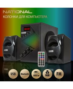 Купить Активная акустика National NAS-1290, изображение 7 в интернет-магазине Irkshop.ru