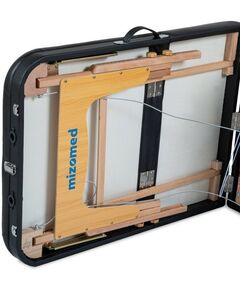 Массажные столы:  Массажный складной стол Mizomed Premium 3 черный фотографии