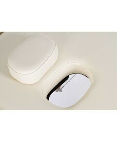 Массажные столы:  Массажный складной стол Mizomed Premium Oval 2 крем фотографии